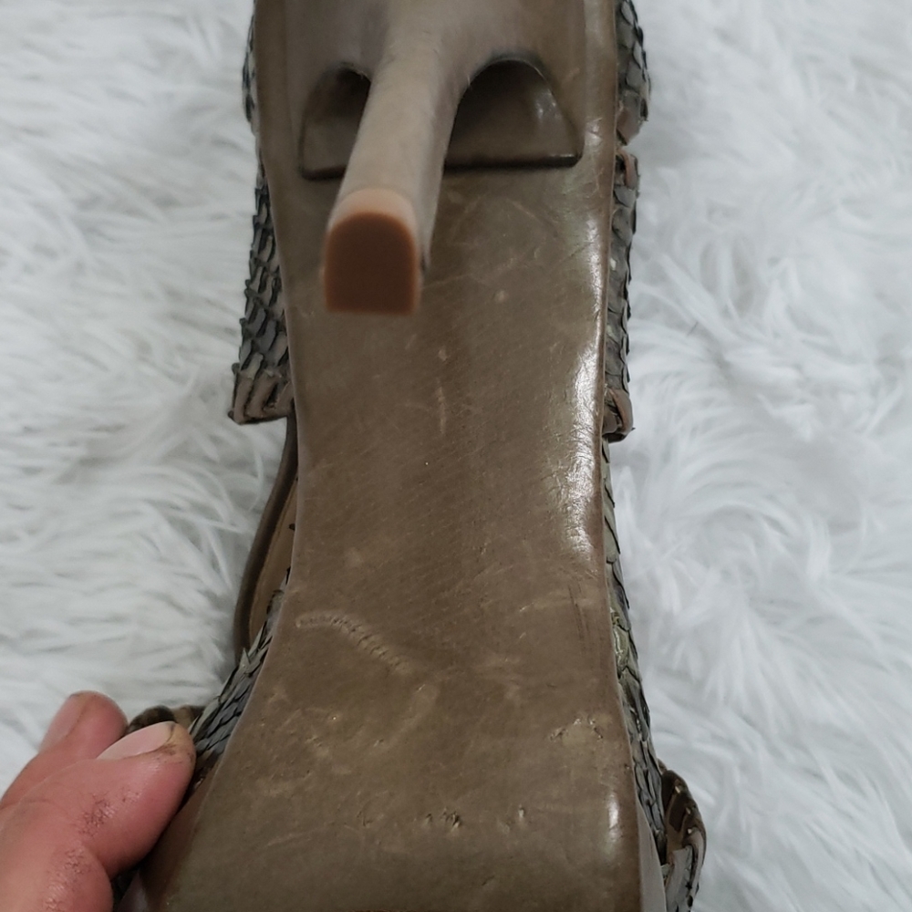 Alexandra Birman Python Stilettos - image 6